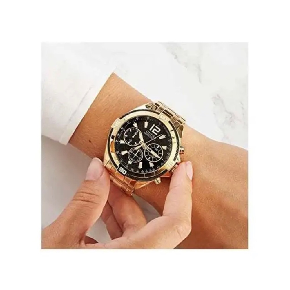 Guess Gents Surge Chronograph Bracelet Watch W1258G2. - Picture 3 of 6